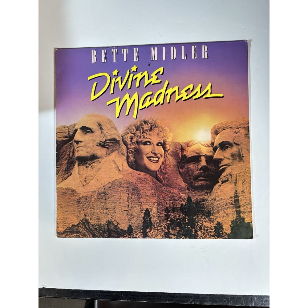 Bette Midler – Divine Madness - VG Condition - Vinyl LP Record Album Stereo